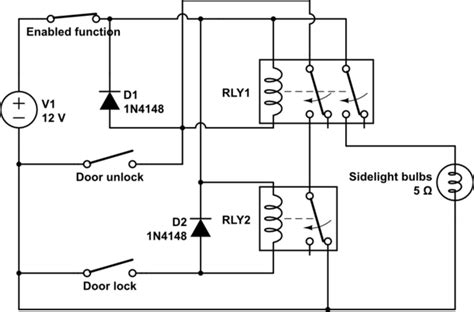 Circuit Design How To Unlatch Relay With Relay Electrical