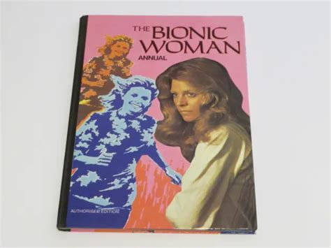 THE BIONIC WOMAN Annual 1977 Lindsay Wagner Lee Majors Richard Anderson