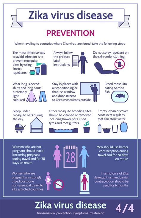 Zika Infographics Transmissionsymptomstreatment And Prevention