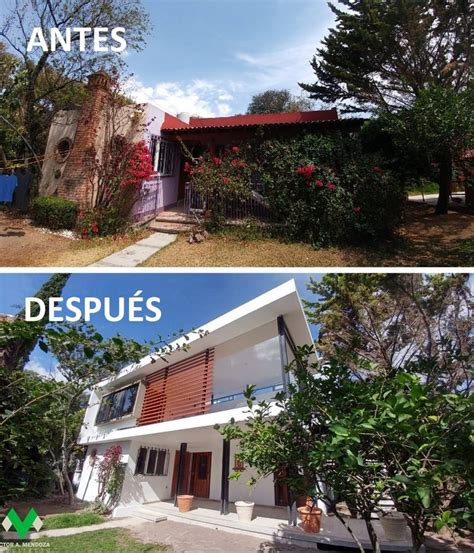 Arriba 100 Foto Remodelación De Fachadas De Casas Antes Y Después Alta