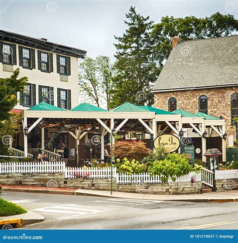 New Hope Pennsylvania Usa August 15 2019 Locals And Tourists