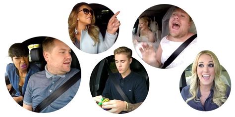 Watch All Of James Cordens Best Carpool Karaoke Moments In One Minute Elle Australia