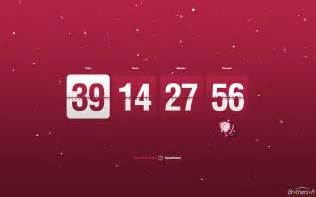 Aggregat Countdown Timer Desktop Hintergrund Super Hei