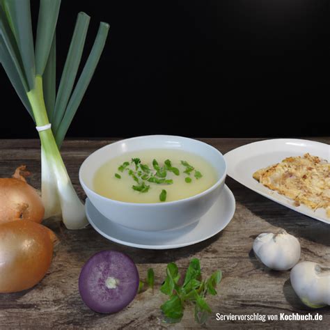 Einfaches 25 Min Rezept für Knoblauchsuppe