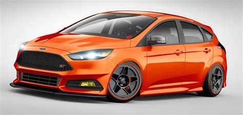 Ford Focus St And Fiesta St Custom Mods For Sema Paul Tans