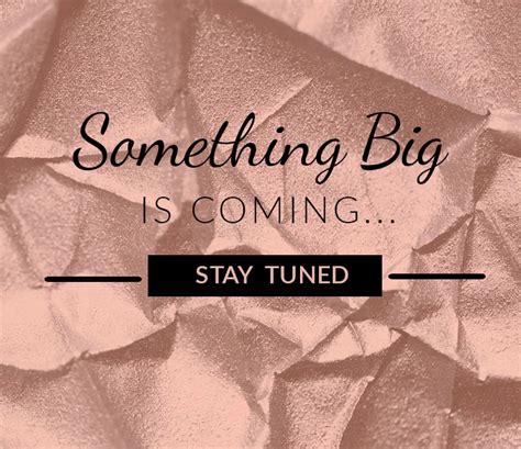 Please, buy me a coffee: AreaTrend: Something Big is Coming...Stay Tuned! | Milled ...