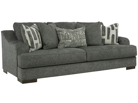 Lessinger Sofa By Ashley In Pewter Color