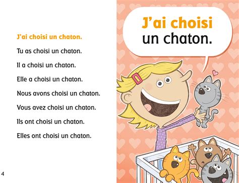 Éditions Scholastic Nous Conjuguons Le Verbe Choisir Au Passé Composé