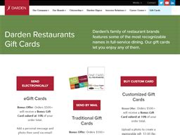 Darden gift card balance check. Darden Restaurants | Gift Card Balance Check | Balance Enquiry, Links & Reviews, Contact ...
