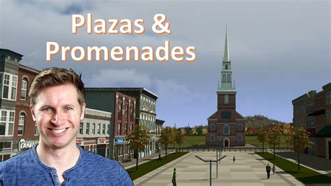 Using The Plazas Promenades DLC In Cities Skylines YouTube