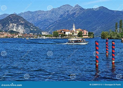 Borromean Islands On Lago Maggiore Northern Italy Stock Image Image