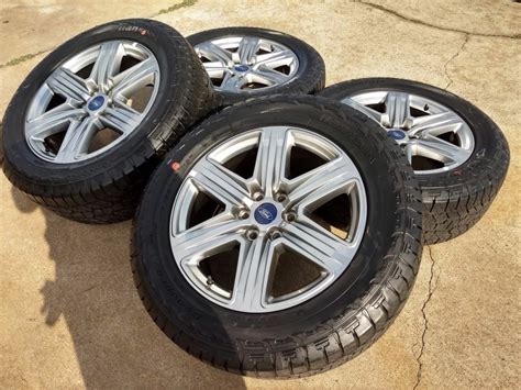 20 Ford F 150 Fx 4 Oem Wheels Gray And Hankook Dynapro At2 Tires 10172