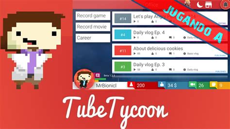 Jugando A Tube Tycoon Youtube