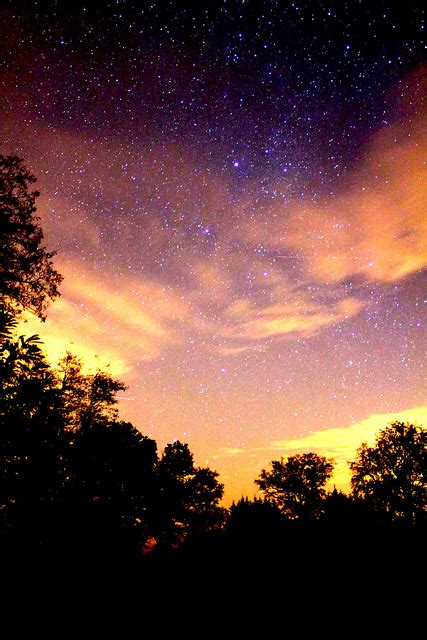 Autumn Night Sky ~ Autumn Posters Picture