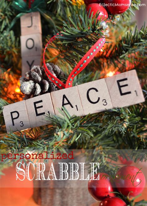 Personalized Scrabble Ornaments A Night Owl Blog