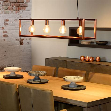 Perfect for private or corporate events such as dinners, lunches, cocktail parties, christmas celebrations, engagements. Lucide Oris 4 Light Bar Ceiling Pendant - Copper | Copper ...