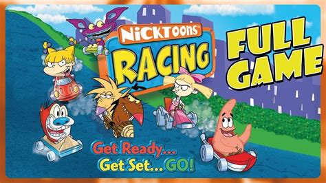Nicktoons Racing 2000 Pc 1440p60 Full Game Walkthrough No Commentary Youtube
