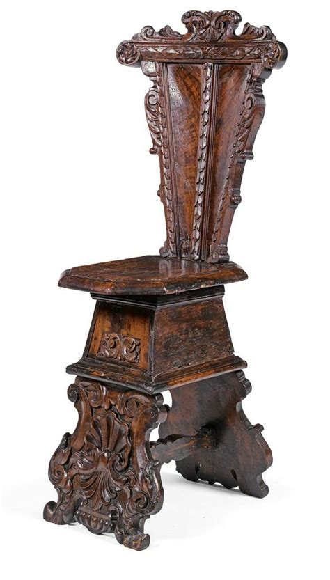 16th Century Italian Carved Chair Stool Medieval Furniture Baroque