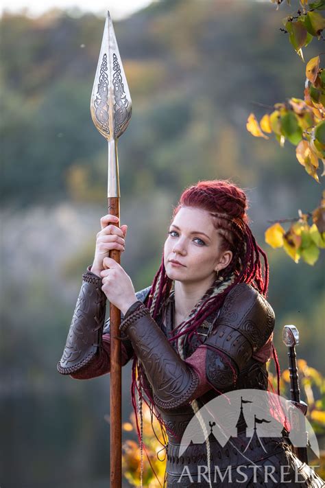 Vikings Leather Armour Shieldmaiden Available In