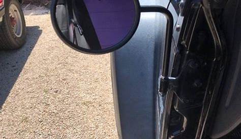 jeep wrangler side view mirrors doors off