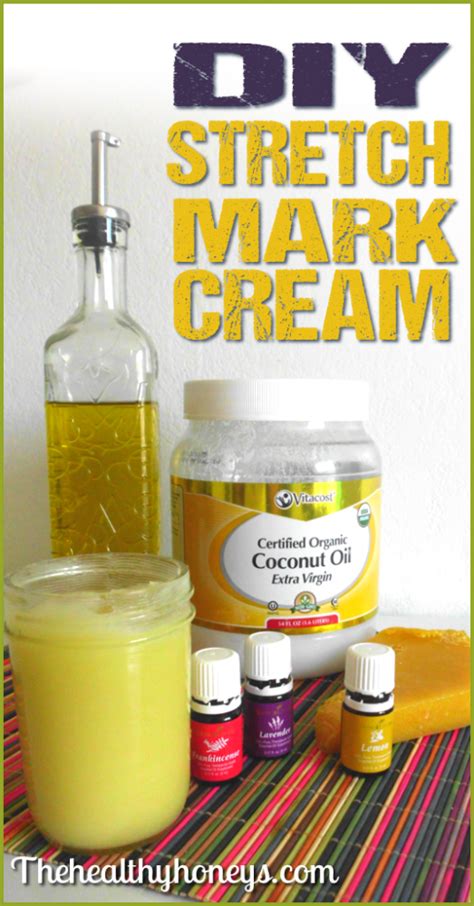 And out pops what i like to call mama marks, a.k.a. DIY Stretch Mark Cream - The Healthy Honeys