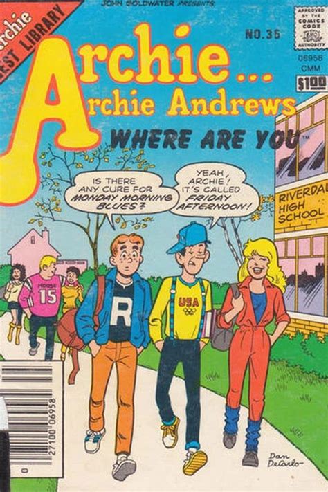 Archie Archie Andrews Where Are You Comics Digest Magazine 1977 35