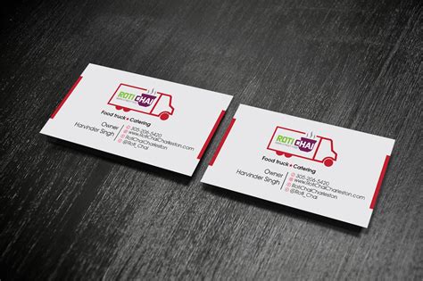 Digital business cards (pdf based). Playful, Modern, Indian Restaurant Business Card Design ...