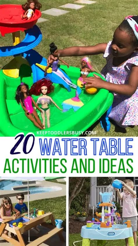 20 Water Table Activities And Water Play Ideas An Immersive Guide By