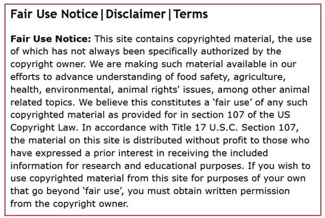 Fair Use Disclaimer Definition And Meaning Termsfeed