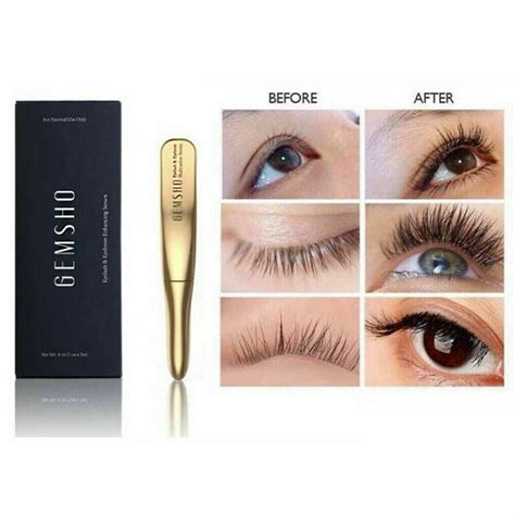 Gemsho Eyelash And Eyebrow Enhancing Serum 3ml 010oz 100 Authentic