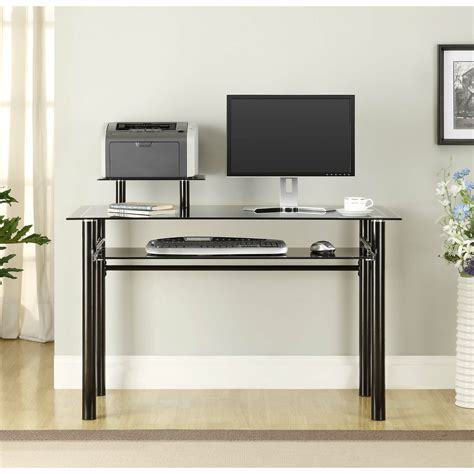 Innovex Glass Computer Desk And Reviews Wayfair