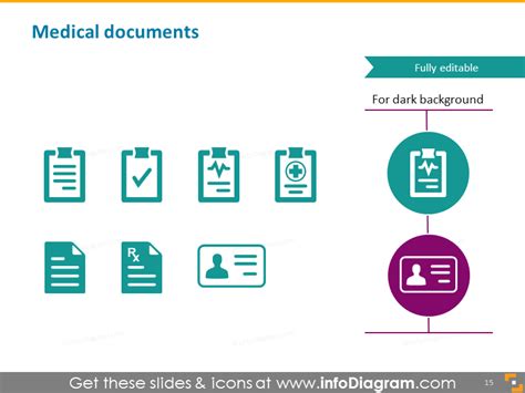 Awesome Flowchart And Diagram Visuals For Health Care 170 Vector Icons