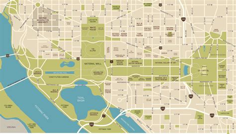 National Mall Map Printable Ruby Printable Map