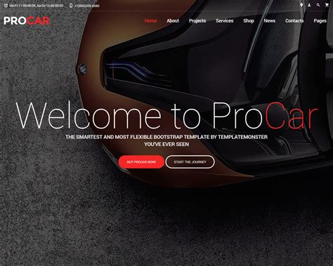 20 Stunning Automotive And Cars Website Templates 2020 Templatemag