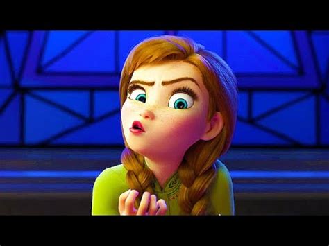 Frozen Anna And Olaf Knows The Truth About The Past Scene HD