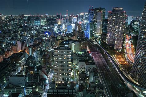 Beautiful Tokyo Night Scene By Nanba Toshiaki