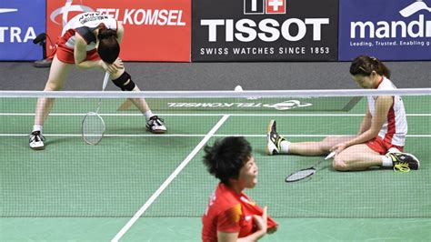 The badminton programme in 2018 included men's and women's singles competitions; Asian Games: Japan's Olympic Champions Matsutomo-Takahashi ...