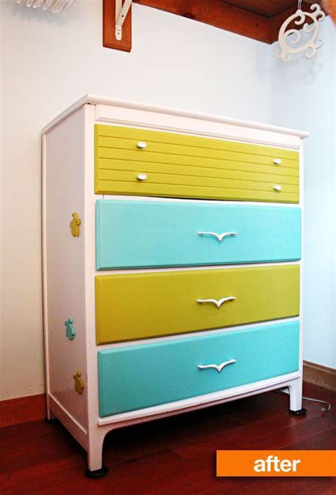 Before And After A Fresh Look For A 5 Thrift Store Dresser Thrift