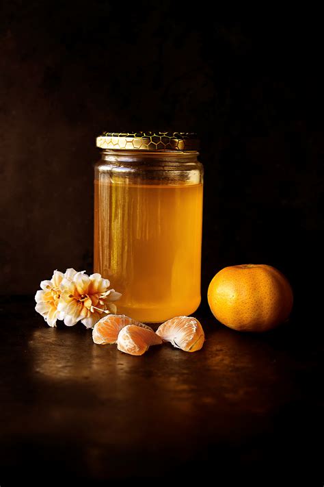 Free Images Plant Fruit Flower Honey Jar Orange Food Produce