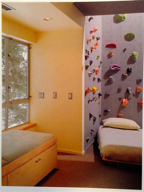 Rock Climbing Wall In Your Own Bedroom Cool Alternatives To Drywall