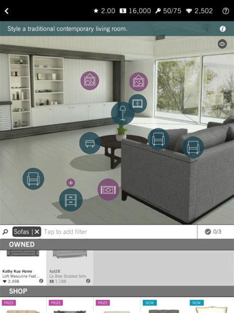 A decent app for simpler home design projects. Be an Interior Designer With Design Home App | HGTV's ...
