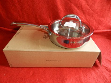 Princess House Heritage Tri Ply Stainless Steel 8 Skillet 5724 New