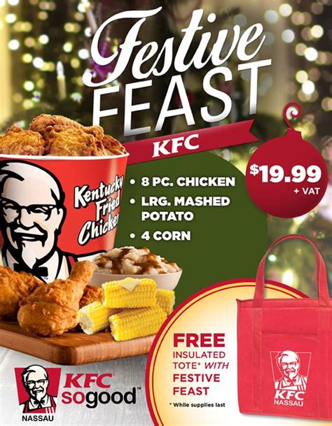 Kfc Bahamas Brings The Festive Feast Big ‪ ‎hunger‬  Big ‪ ‎taste‬ ‪ ‎chicken‬ ‪ ‎lunch