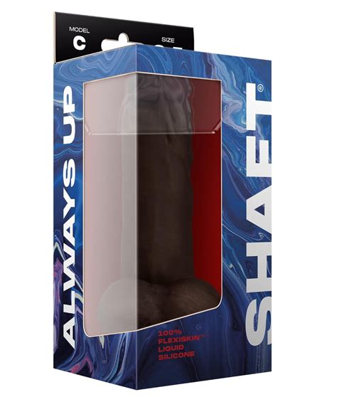 Shaft Shaft Model C Flexskin Liquid Silicone Curved Dong W Balls