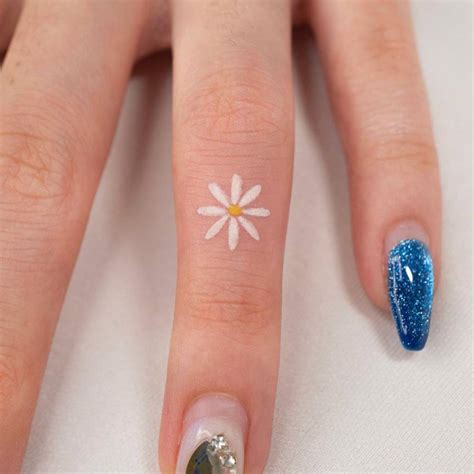 Top 95 About Flower Finger Tattoo Best Billwildforcongress