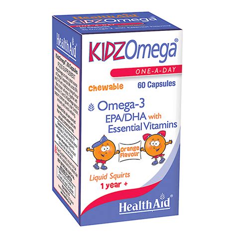 Maybe you would like to learn more about one of these? Kidz Omega ( Vit A,D,E,EPA 198mg,DHA 132mg) | Vitamins for ...