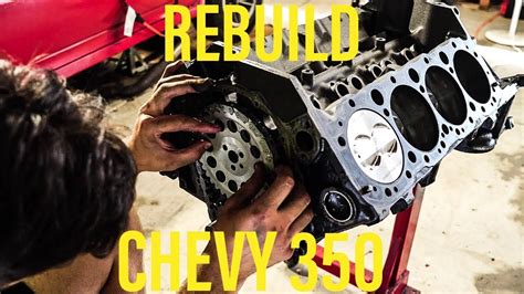 Rebuilding A Vortec Small Block Chevy 350 In 6 Minutes Youtube
