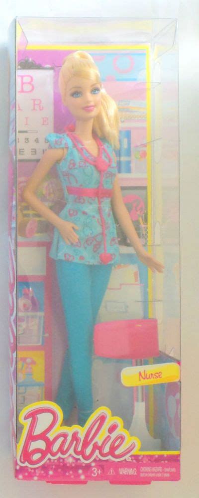 Barbie Careers Nurse Fashion Doll Nib Nursing Fashion Fashion