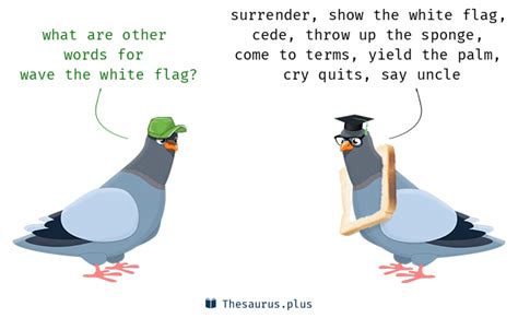 Terms Strike Ones Flag And Wave The White Flag Are Semantically