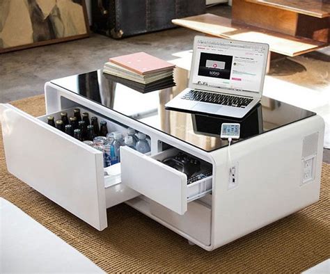 43l x 23w x 17.5h — refrigerator drawer size: Coffee Table Drink Cooler | Cool coffee tables, Coffee ...